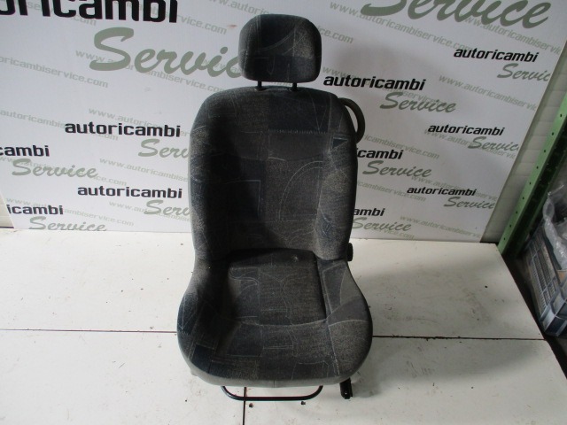 SEAT FRONT PASSENGER SIDE RIGHT / AIRBAG OEM N. 15762 SEDILE ANTERIORE DESTRO TESSUTO ORIGINAL PART ESED RENAULT SCENIC/GRAND SCENIC (1999 - 2003) DIESEL 19  YEAR OF CONSTRUCTION 2000