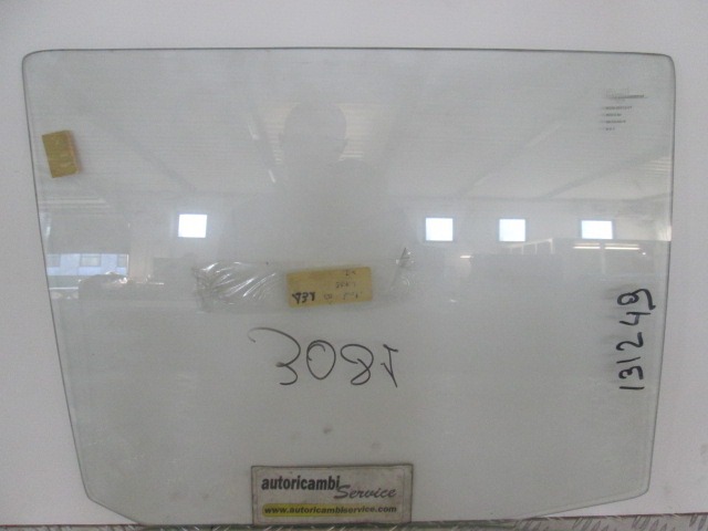 DOOR WINDOW, TINTED GLASS, REAR RIGHT OEM N. 131249 ORIGINAL PART ESED FIAT 131 (1974 - 1985)BENZINA 16  YEAR OF CONSTRUCTION 1974