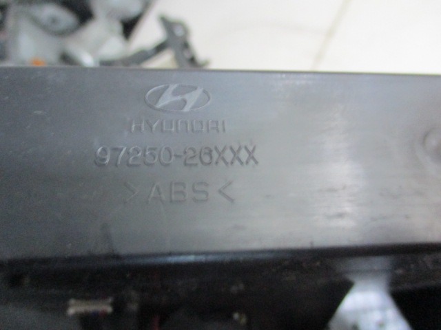 AIR CONDITIONING CONTROL UNIT / AUTOMATIC CLIMATE CONTROL OEM N. 9725026XXX ORIGINAL PART ESED HYUNDAI SANTA FE (2000 - 2006) DIESEL 20  YEAR OF CONSTRUCTION 2002