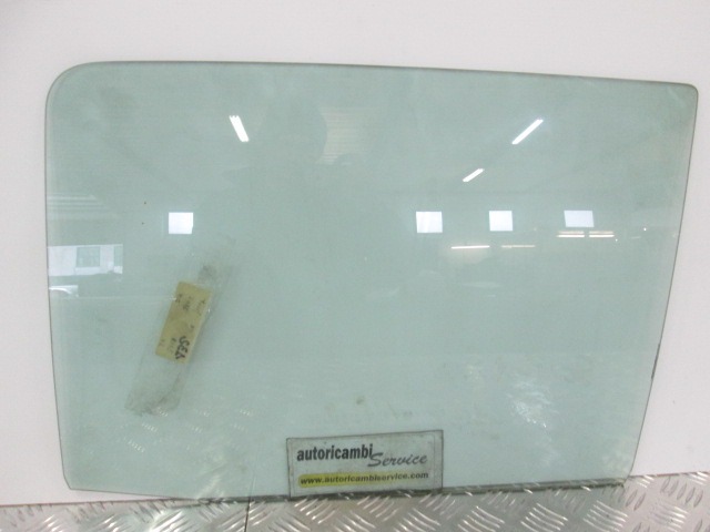 DOOR WINDOW, TINTED GLASS, REAR LEFT OEM N.  ORIGINAL PART ESED FIAT 132 (1972 - 1981)BENZINA 16  YEAR OF CONSTRUCTION 1972