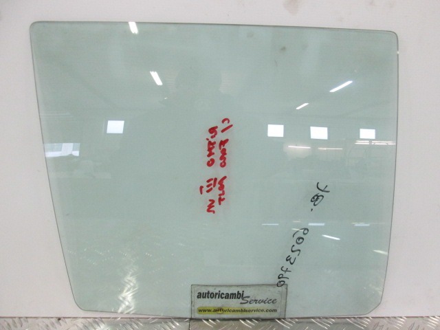 DOOR WINDOW, TINTED GLASS, REAR RIGHT OEM N. 7544900 ORIGINAL PART ESED FIAT RITMO (1982 - 1988)BENZINA 13  YEAR OF CONSTRUCTION 1985
