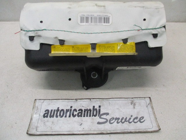 KIT COMPLETE AIRBAG OEM N. 26602 KIT AIRBAG COMPLETO ORIGINAL PART ESED FIAT BRAVO 198 (02/2007 - 01/2011) DIESEL 16  YEAR OF CONSTRUCTION 2009