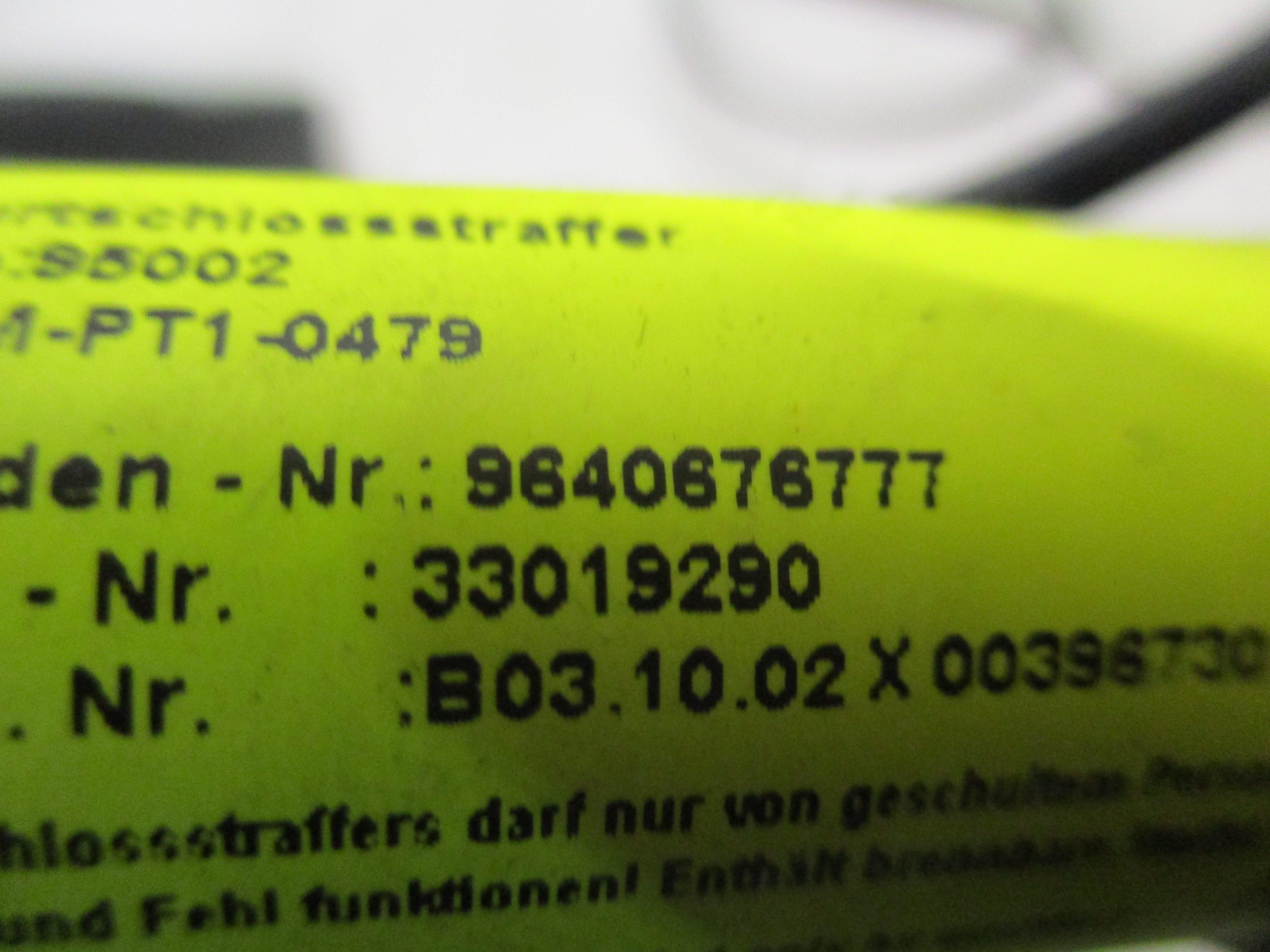 KIT COMPLETE AIRBAG OEM N. 16336 KIT AIRBAG COMPLETO ORIGINAL PART ESED CITROEN C3 / PLURIEL (2002 - 09/2005) DIESEL 14  YEAR OF CONSTRUCTION 2002