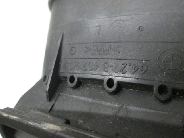 AIR OUTLET OEM N. 64.22-8402215 ORIGINAL PART ESED BMW SERIE X5 E53 LCI RESTYLING (2003 - 2007) DIESEL 30  YEAR OF CONSTRUCTION 2004