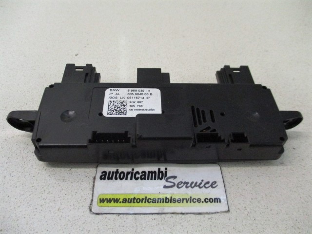 VARIOUS CONTROL UNITS OEM N. 6958039 ORIGINAL PART ESED BMW SERIE 7 E65/E66/E67/E68 LCI RESTYLING (2005 - 2008) DIESEL 30  YEAR OF CONSTRUCTION 2005