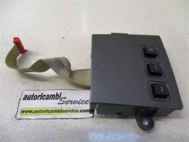 SEAT ADJUSTMENT SWITCH, FRONT OEM N. 6971623 ORIGINAL PART ESED BMW SERIE 7 E65/E66/E67/E68 LCI RESTYLING (2005 - 2008) DIESEL 30  YEAR OF CONSTRUCTION 2005