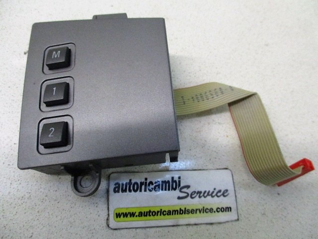 SEAT ADJUSTMENT SWITCH, FRONT OEM N. 6971624 ORIGINAL PART ESED BMW SERIE 7 E65/E66/E67/E68 LCI RESTYLING (2005 - 2008) DIESEL 30  YEAR OF CONSTRUCTION 2005