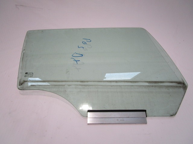DOOR WINDOW, TINTED GLASS, REAR RIGHT OEM N. 93183276 ORIGINAL PART ESED OPEL ASTRA H L48,L08,L35,L67 5P/3P/SW (2004 - 2007) DIESEL 17  YEAR OF CONSTRUCTION 2006