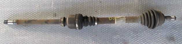 EXCHANGE OUTPUT SHAFT, RIGHT FRONT OEM N. 3273QK SPARE PART USED CAR PEUGEOT 308 BER/SW (2007 - 2013) DISPLACEMENT 16 DIESEL YEAR OF CONSTRUCTION 2008