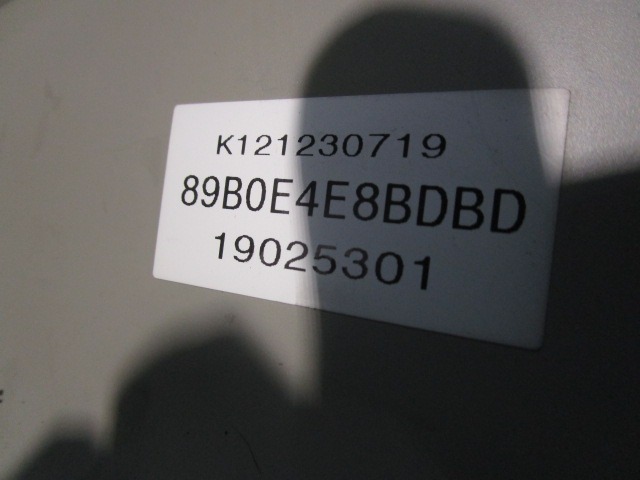 GLOVE BOX OEM N. 19025301 ORIGINAL PART ESED NISSAN MICRA K12 K12E (01/2003 - 09/2010) BENZINA 12  YEAR OF CONSTRUCTION 2004