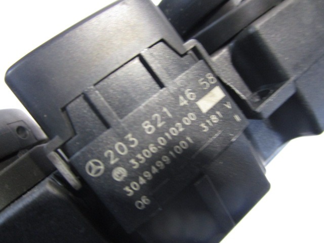 SWITCH HAZARD WARNING/CENTRAL LCKNG SYST OEM N. 2038214658 ORIGINAL PART ESED MERCEDES CLASSE CLK W209 C208 COUPE A208 CABRIO (2002 - 2010)DIESEL 27  YEAR OF CONSTRUCTION 2003