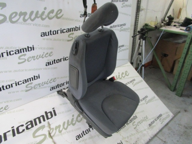 SEAT FRONT PASSENGER SIDE RIGHT / AIRBAG OEM N. 16317 SEDILE ANTERIORE DESTRO TESSUTO ORIGINAL PART ESED HONDA JAZZ MK2 (2002 - 2008) GD1 GD5 GD GE3 GE2 GE GP GG GD6 GD8 BENZINA 13  YEAR OF CONSTRUCTION 2005