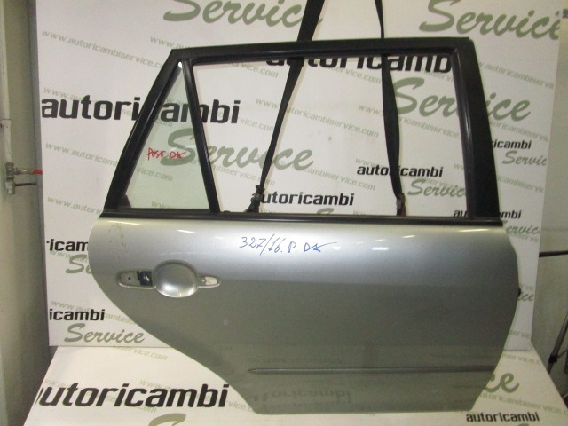 DOOR RIGHT REAR  OEM N. GRYP7202XE ORIGINAL PART ESED MAZDA 6 GG GY (2003-2008) DIESEL 20  YEAR OF CONSTRUCTION 2005