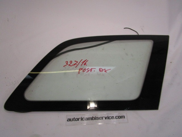 FIXED DOOR WINDOW, RIGHT OEM N. G21B62950E9D ORIGINAL PART ESED MAZDA 6 GG GY (2003-2008) DIESEL 20  YEAR OF CONSTRUCTION 2005