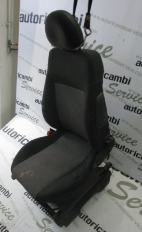 SEAT FRONT DRIVER SIDE LEFT . OEM N. 18228 122 SEDILE ANTERIORE SINISTRO TESSUTO ORIGINAL PART ESED OPEL MERIVA A (2003 - 2006) BENZINA 14  YEAR OF CONSTRUCTION 2006
