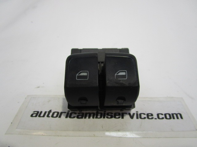 SWITCH WINDOW LIFTER OEM N. 8K0959851A ORIGINAL PART ESED AUDI A5 8T COUPE/5P (2007 - 2011) DIESEL 30  YEAR OF CONSTRUCTION 2007