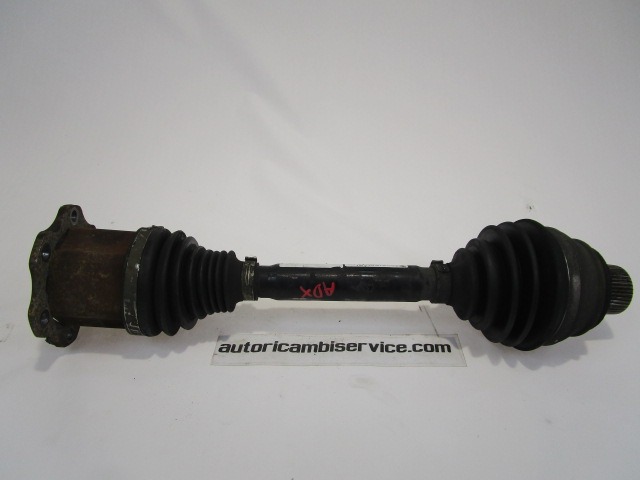 EXCHANGE OUTPUT SHAFT, RIGHT FRONT OEM N. 8K0407271AJ ORIGINAL PART ESED AUDI A5 8T COUPE/5P (2007 - 2011) DIESEL 30  YEAR OF CONSTRUCTION 2007