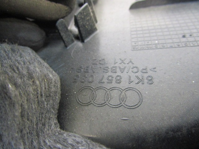 GLOVE BOX OEM N. 8K1857035 ORIGINAL PART ESED AUDI A5 8T COUPE/5P (2007 - 2011) DIESEL 30  YEAR OF CONSTRUCTION 2007