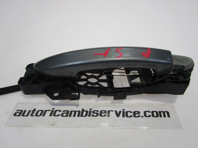 LEFT REAR EXTERIOR HANDLE OEM N. 3C0837205GRU ORIGINAL PART ESED VOLKSWAGEN PASSAT B6 3C BER/SW (2005 - 09/2010)  DIESEL 19  YEAR OF CONSTRUCTION 2008