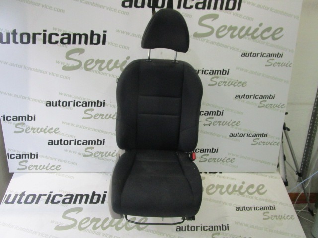 SEAT FRONT PASSENGER SIDE RIGHT / AIRBAG OEM N. 31104 SEDILE ANTERIORE DESTRO TESSUTO ORIGINAL PART ESED HONDA INSIGHT MK2 (2009 - 10/2013) IBRIDO 13  YEAR OF CONSTRUCTION 2009