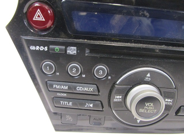 RADIO CD?/ AMPLIFIER / HOLDER HIFI SYSTEM OEM N. 39100-TM8-G01 ORIGINAL PART ESED HONDA INSIGHT MK2 (2009 - 10/2013) IBRIDO 13  YEAR OF CONSTRUCTION 2009