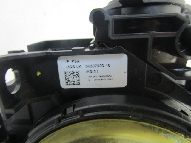 STEERING COLUMN COMBINATION SWITCH WITH SLIP RING OEM N. 96667318XT ORIGINAL PART ESED PEUGEOT 3008 (2009 - 2016) DIESEL 16  YEAR OF CONSTRUCTION 2011