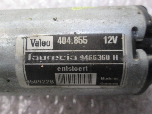 SEAT, FRONT, ELECTRICAL SYSTEM & DRIVES OEM N. 9466360 ORIGINAL PART ESED RENAULT ESPACE / GRAND ESPACE (05/2003 - 08/2006) DIESEL 22  YEAR OF CONSTRUCTION 2005