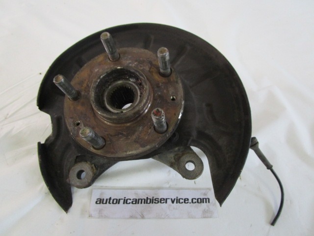 CARRIER, RIGHT FRONT / WHEEL HUB WITH BEARING, FRONT OEM N. RUB101502 ORIGINAL PART ESED LAND ROVER FREELANDER 3/5  PORTE (2000 - 2006) DIESEL 20  YEAR OF CONSTRUCTION 2002