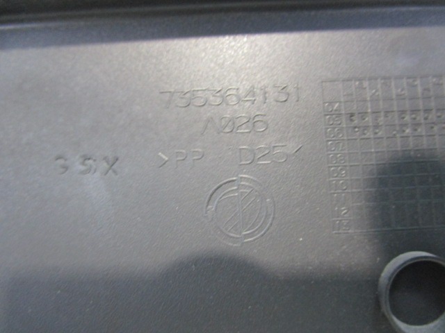GLOVE BOX OEM N. 735364131 ORIGINAL PART ESED FIAT CROMA (2005 - 10/2007)  DIESEL 19  YEAR OF CONSTRUCTION 2007