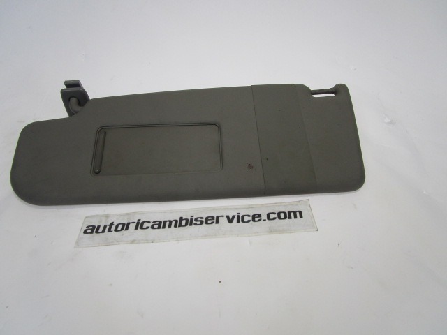 SUN VISORS OEM N.  ORIGINAL PART ESED VOLKSWAGEN PASSAT B6 3C BER/SW (2005 - 09/2010)  DIESEL 20  YEAR OF CONSTRUCTION 2005