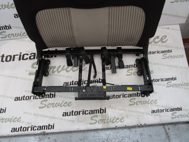 BACKREST BACKS FULL FABRIC OEM N. 20034 SCHIENALE POSTERIORE TESSUTO ORIGINAL PART ESED LANCIA Y YPSILON 843 (2006 - 2011) DIESEL 13  YEAR OF CONSTRUCTION 2007