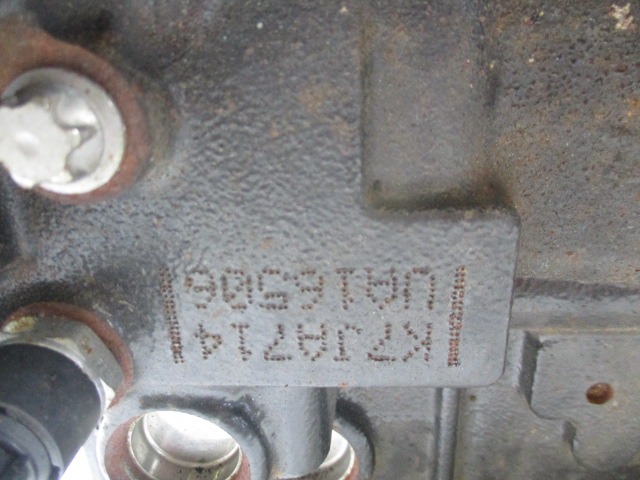 ENGINE BLOCK OEM N. 6001549035 ORIGINAL PART ESED DACIA SANDERO MK1 (2008 - 2012) BENZINA/GPL 14  YEAR OF CONSTRUCTION 2009