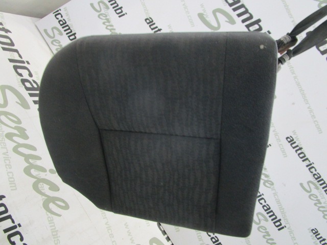 BACK SEAT SEATING OEM N. 16378 SEDUTA SDOPPIATA POSTERIORE TESSUTO ORIGINAL PART ESED TOYOTA COROLLA E120/E130 (2000 - 2006) BENZINA 14  YEAR OF CONSTRUCTION 2004