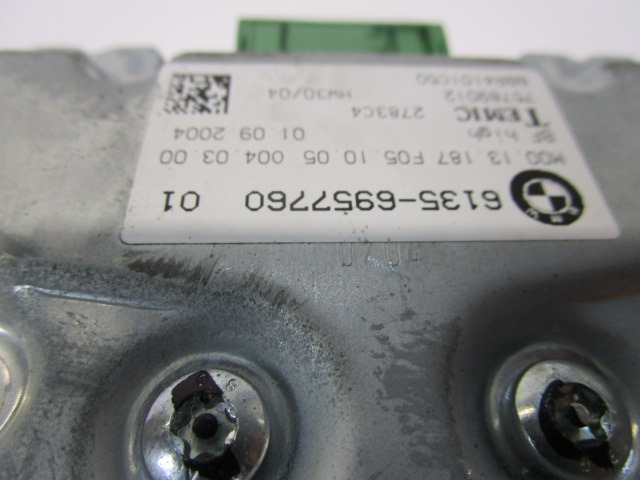 CONTROL UNIT AIRBAG OEM N. 6135-6957760 ORIGINAL PART ESED BMW SERIE 5 E60 E61 (2003 - 2010) DIESEL 30  YEAR OF CONSTRUCTION 2005