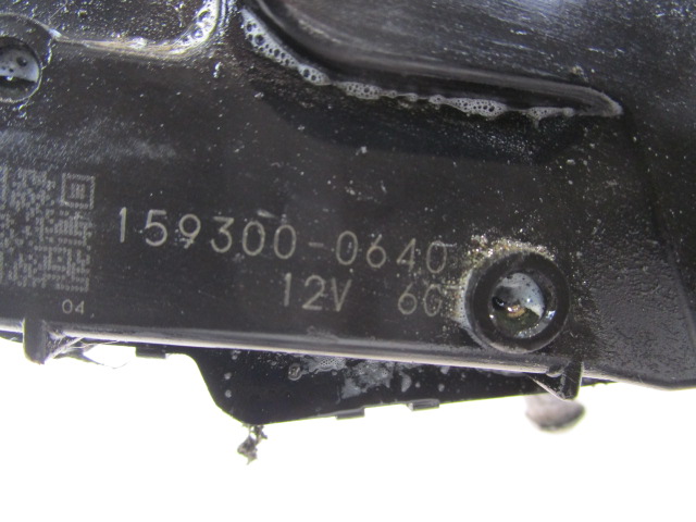 WINDSHIELD WIPER MOTOR OEM N. 159300-0640 ORIGINAL PART ESED MAZDA 6 GG GY (2003-2008) DIESEL 20  YEAR OF CONSTRUCTION 2007