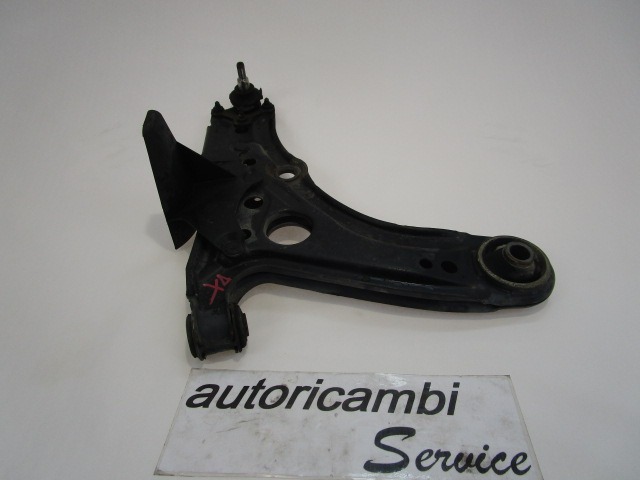 WISHBONE, FRONT RIGHT OEM N. 6N0407158A ORIGINAL PART ESED VOLKSWAGEN LUPO (04/1999 - 05/2005) BENZINA 10  YEAR OF CONSTRUCTION 1999