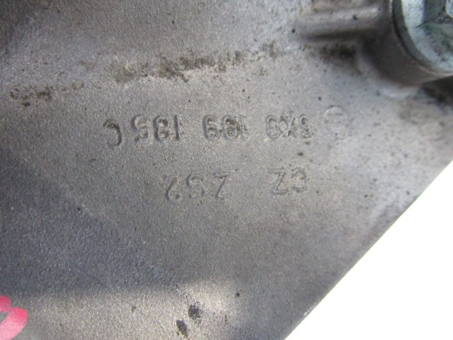 ENGINE SUPPORT OEM N. 6X0199185C ORIGINAL PART ESED VOLKSWAGEN LUPO (04/1999 - 05/2005) BENZINA 10  YEAR OF CONSTRUCTION 1999