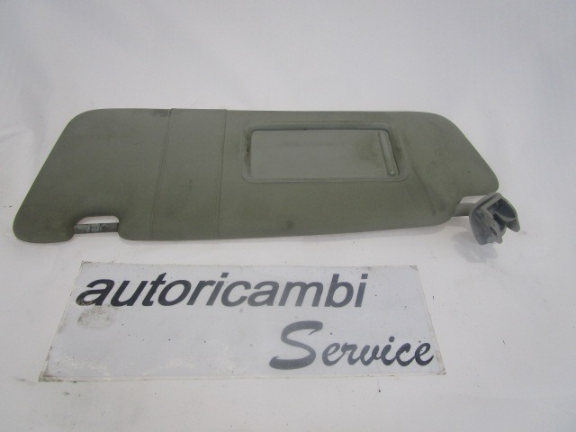 SUN VISORS OEM N. 8P0857551AEFKZ ORIGINAL PART ESED AUDI A3 8P 8PA 8P1 (2003 - 2008)DIESEL 20  YEAR OF CONSTRUCTION 2006