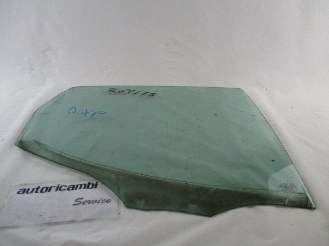 DOOR WINDOW, TINTED GLASS, REAR RIGHT OEM N. 1687351610 ORIGINAL PART ESED MERCEDES CLASSE A W168 5P V168 3P 168.031 168.131 (1997 - 2000) BENZINA 14  YEAR OF CONSTRUCTION 1999