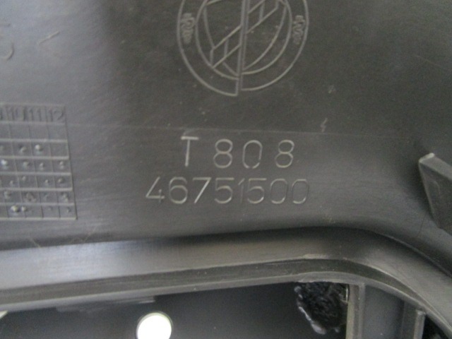DASHBOARD OEM N. 46751500 ORIGINAL PART ESED FIAT DOBLO MK1 R (2005 - 2009) DIESEL 19  YEAR OF CONSTRUCTION 2009