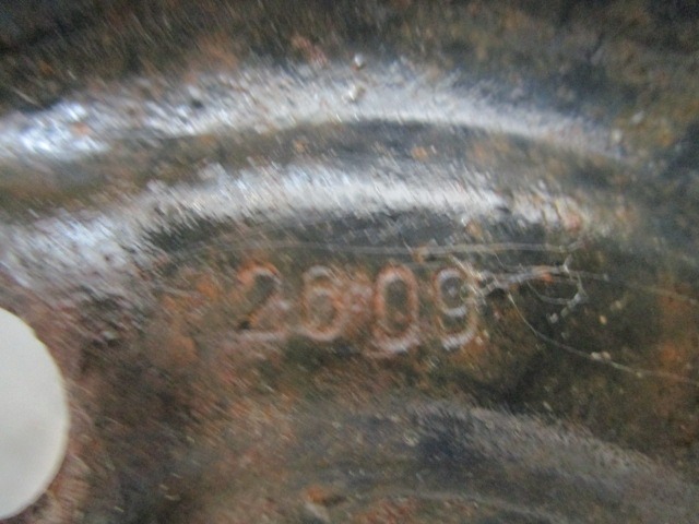 SPARE WHEEL OEM N.  ORIGINAL PART ESED FIAT DOBLO MK1 R (2005 - 2009) DIESEL 19  YEAR OF CONSTRUCTION 2009