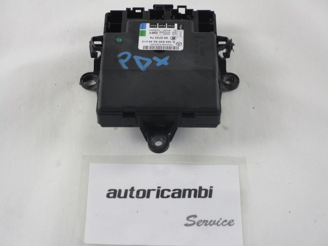 CONTROL OF THE FRONT DOOR OEM N. A1698209226 ORIGINAL PART ESED MERCEDES CLASSE B W245 T245 5P (2005 - 2011) DIESEL 20  YEAR OF CONSTRUCTION 2007