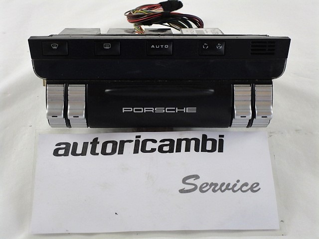 AIR CONDITIONING CONTROL UNIT / AUTOMATIC CLIMATE CONTROL OEM N. 7L5907040AD ORIGINAL PART ESED PORSCHE CAYENNE (2003 -2008) BENZINA 32  YEAR OF CONSTRUCTION 2003