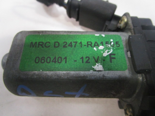 REAR DOOR WINDOW MOTOR OEM N. 60672259 D2471-RA1505 ORIGINAL PART ESED ALFA ROMEO 166 936 (1998 - 2003) DIESEL 24  YEAR OF CONSTRUCTION 2001