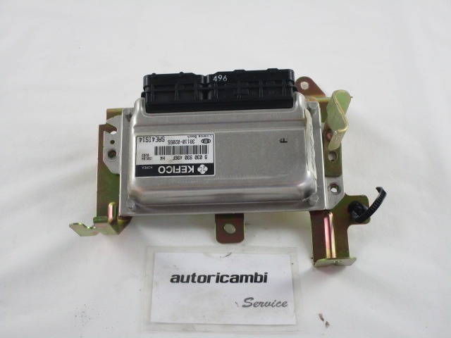 BASIC DDE CONTROL UNIT / INJECTION CONTROL MODULE . OEM N. 39110-02055 ORIGINAL PART ESED KIA PICANTO (2004 - 2008) BENZINA 11  YEAR OF CONSTRUCTION 2005