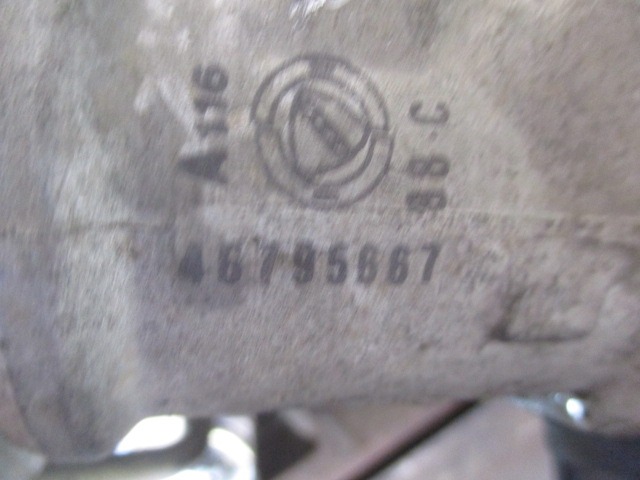 COMPLETE ENGINES . OEM N. 839A6000 ORIGINAL PART ESED ALFA ROMEO 166 936 (1998 - 2003) DIESEL 24  YEAR OF CONSTRUCTION 2001