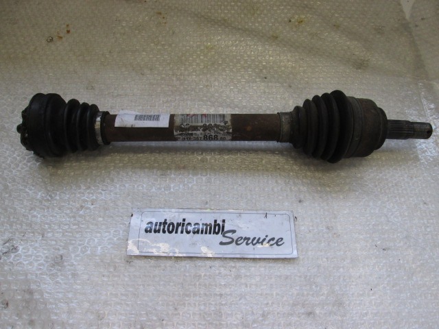 EXCHANGE OUTPUT SHAFT, RIGHT FRONT OEM N.  ORIGINAL PART ESED CITROEN C4 MK1 / COUPE LC (2004 - 08/2009) BENZINA 14  YEAR OF CONSTRUCTION 2006
