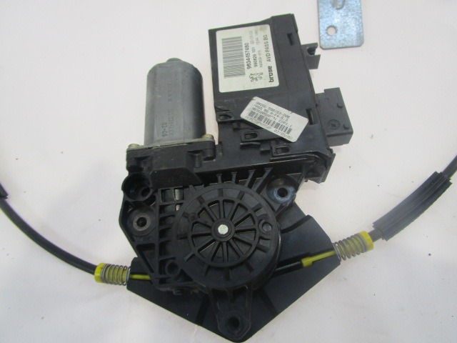 DOOR WINDOW LIFTING MECHANISM FRONT OEM N. 9634457480 ORIGINAL PART ESED PEUGEOT 307 BER/SW/CABRIO (2001 - 2009) DIESEL 20  YEAR OF CONSTRUCTION 2005