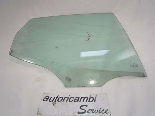 DOOR WINDOW, TINTED GLASS, REAR RIGHT OEM N. 1687351610 ORIGINAL PART ESED MERCEDES CLASSE A W168 V168 RESTYLING (2001 - 2005) BENZINA 14  YEAR OF CONSTRUCTION 2002
