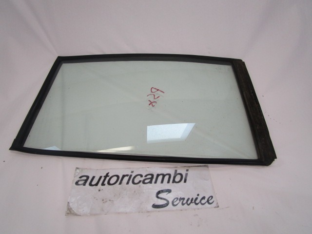 FIXED DOOR WINDOW, LEFT OEM N. 5740A191 ORIGINAL PART ESED MITSUBISHI PAJERO V60 (2000 - 2007) DIESEL 32  YEAR OF CONSTRUCTION 2002